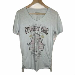 New Legacy Falls Womens Shirt Large Blue